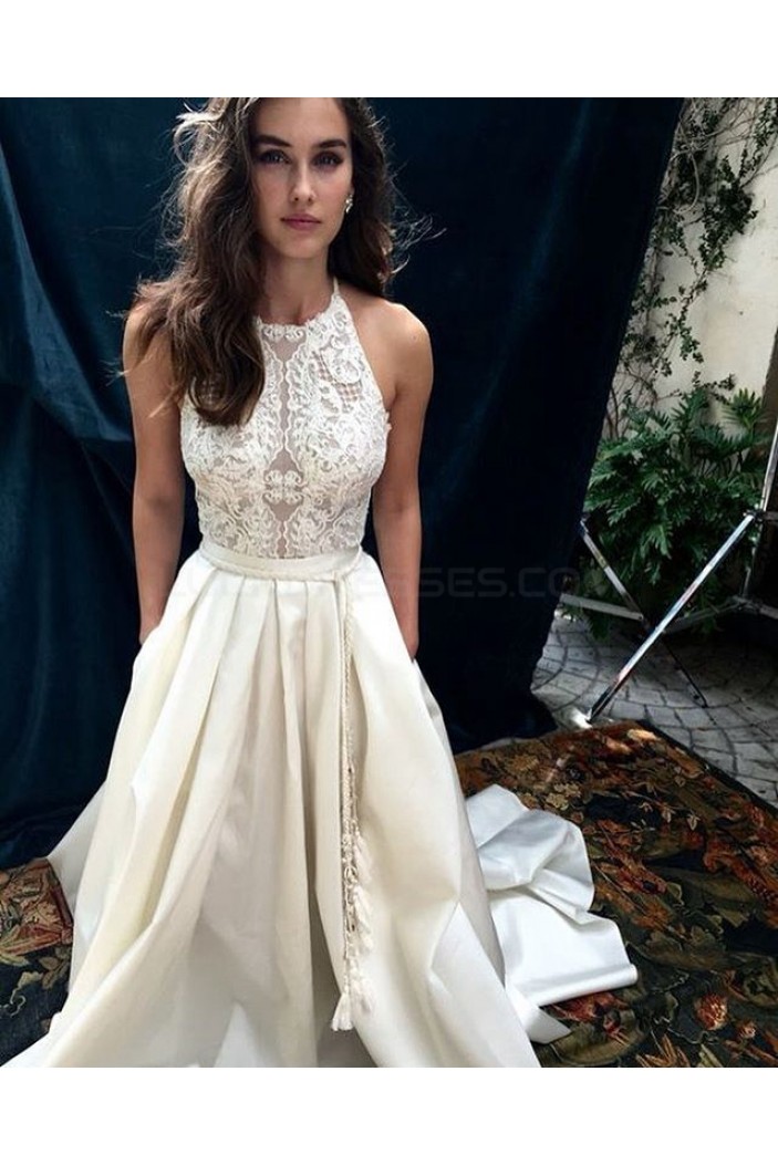 Elegant Long Lace Prom Formal Evening Party Dresses 3020871