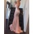 Mermaid V-Neck Backless Lace Prom Formal Evening Party Dresses 3020961