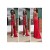 Beaded Two Pieces Long Red Chiffon Prom Formal Evening Party Dresses 3020969