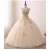 Ball Gown Sweetheart Gold Lace Appliques Long Prom Dresses Formal Evening Dresses 601059