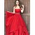 Long Red Beaded Prom Dresses Formal Evening Dresses 601066