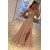 A-Line V-Neck Long Prom Dresses Formal Evening Dresses 601090