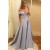 A-Line Off-the-Shoulder Long Prom Dresses Formal Evening Dresses 601093