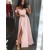 Simple Stunning Long Pink Prom Dresses Formal Evening Dresses 601119