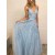 A-Line Lace Appliques V-Neck Long Prom Dresses Formal Evening Dresses 601142