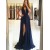 Long Chiffon Lace Prom Dresses Formal Evening Dresses 601161
