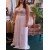 Long Chiffon Lace Appliques Plus Size Prom Dresses Formal Evening Dresses 601166