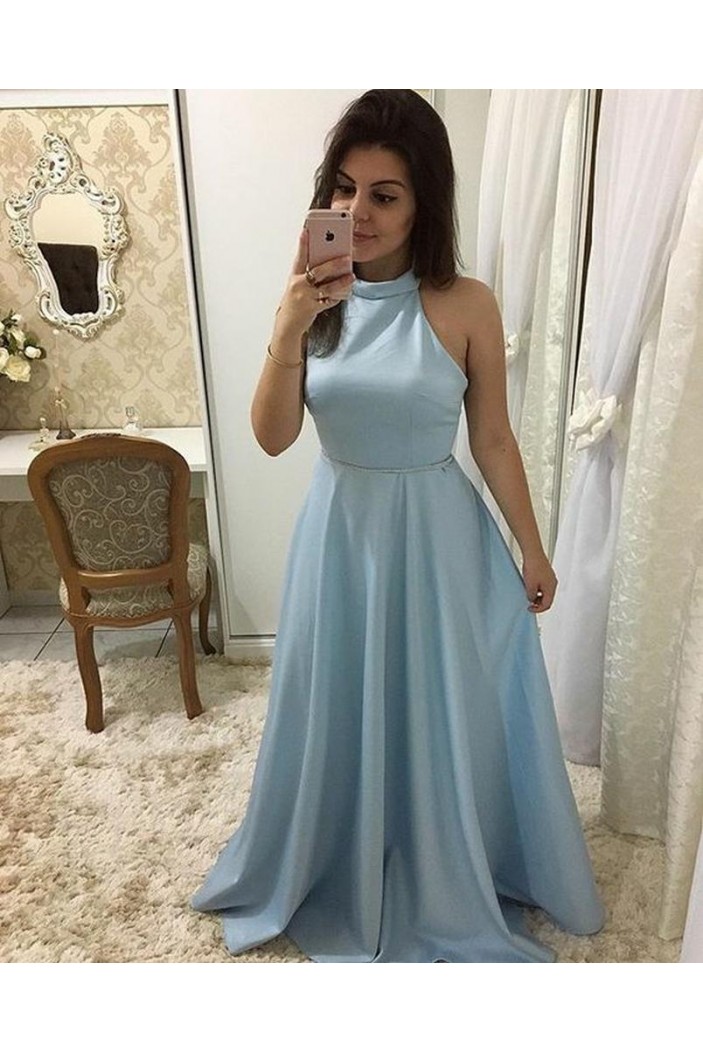 A-Line Long Prom Dresses Formal Evening Dresses 601323