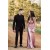 Elegant Spaghetti Straps V-Neck Sparkling Long Prom Dress Formal Evening Dresses 601399