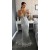 Mermaid V-Neck Spaghetti Straps Sparkling Long Prom Dress Formal Evening Dresses 601427