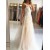 A-Line V-Neck Lace Appliques Long Prom Dress Formal Evening Dresses 601446
