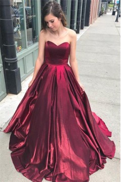 Ball Gown Sweetheart Long Prom Dress Formal Evening Dresses 601498