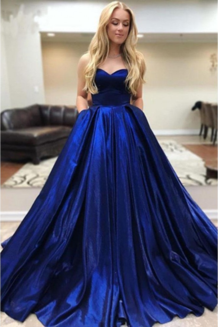 Ball Gown Sweetheart Long Prom Dress Formal Evening Dresses 601502