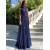 A-Line Sparkle Long Prom Dress Formal Evening Dresses 601580