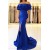 Mermaid Off-the-Shoulder Long Prom Dress Formal Evening Dresses 601592