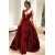 Sparkle V-Neck Long Prom Dress Formal Evening Dresses 601614