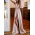 A-Line V-Neck Long Prom Dress Formal Evening Dresses 601740