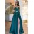 A-Line Beaded Long Prom Dress Formal Evening Dresses 601784