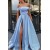 A-Line Off-the-Shoulder Long Prom Dress Formal Evening Dresses 601811