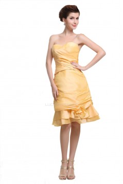 Short Sweetheart Knee-Length Mother of the Bride Dresses with A Jacket M010001
