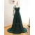 A-Line One Sleeve Long Chiffon Mother of the Bride Dresses M010105