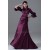 3/4 Length Beading Brush Sweep Train Elastic Woven Satin Prom/Formal Evening Dresses 2040161
