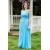 A-Line Beaded Lace Appliques Chiffon Long Mother of The Bride Dresses 602070