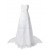 Elegant A-line Chapel Train Lace Wedding Dresses WD010008