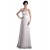 A-line Strapless Floor Length Lace Wedding Dresses WD010010