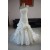 A-line One Shoulder Chapel Train Bridal Wedding Dresses WD010084