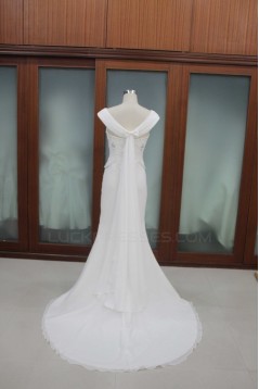 Sheath/Column Bridal Wedding Dresses WD010114