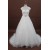 A-line Chapel Train Lace Bridal Wedding Dresses WD010175