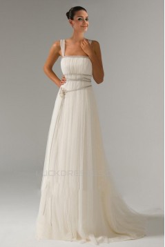 Sheath/Column Straps Bridal Wedding Dress WD010238