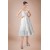 A-line Strapless Short Bridal Wedding Dress WD010243
