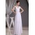 Sheath/Column Floor Length Beaded Straps Bridal Wedding Dress WD010244