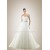 A-line Sweetheart Court Train Lace Bridal Gown WD010262