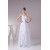 A-line Sweetheart Chiffon and Lace Bridal Wedding Dresses WD010292