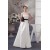 A-line Short Sleeves Bridal Wedding Dresses WD010294