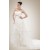 Empire Sweetheart Court Train Lace Bridal Wedding Dresses WD010296