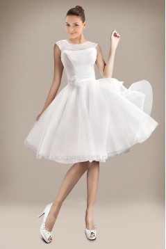 A-line Short Bridal Wedding Dresses WD010302