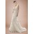 Elegant V-neck Straps Lace Bridal Wedding Dresses WD010319