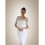 Trumpet/Mermaid Off the Shoulder Short Sleeves Lace Bridal Wedding Dresses WD010322
