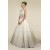 A-line Lace and Satin Bridal Wedding Dresses WD010350