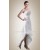 High Low Strapless Lace Applique Bridal Wedding Dresses WD010358