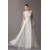 A-line Floor Length Lace and Tulle Bridal Wedding Dresses WD010373