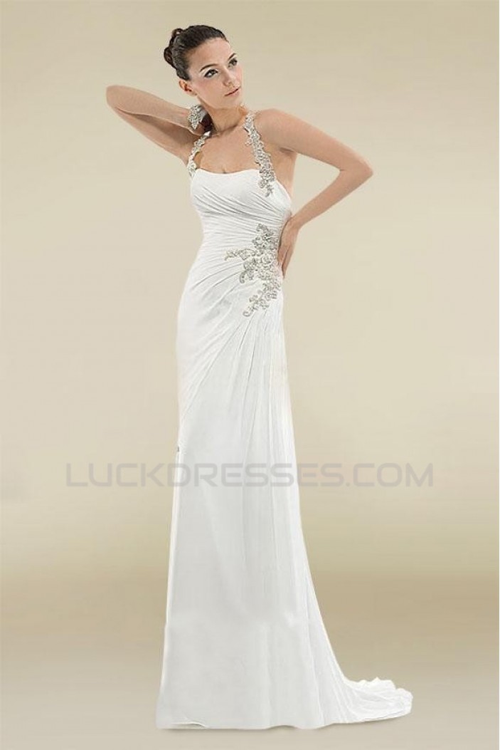 Elegant Sheath/Column Bridal Wedding Dresses WD010377