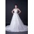 A-line Straps Beaded Lace Bridal Wedding Dresses WD010384