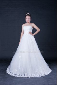 A-line Sweetheart Lace Bridal Wedding Dresses WD010400