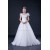 Ball Gown Off the Shoulder Beaded Lace Bridal Wedding Dresses WD010407