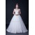 Ball Gown Off the Shoulder Beaded Lace Bridal Wedding Dresses WD010408